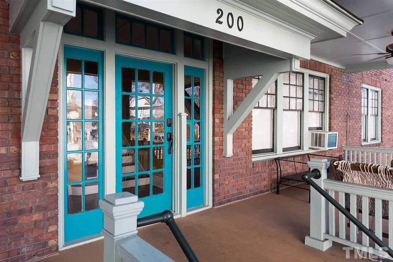 200 East Edenton Street, Unit 4 Raleigh, NC 27601 - Photo 3 of 17 a balcony view with a seating space