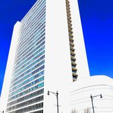a view of balcony with window