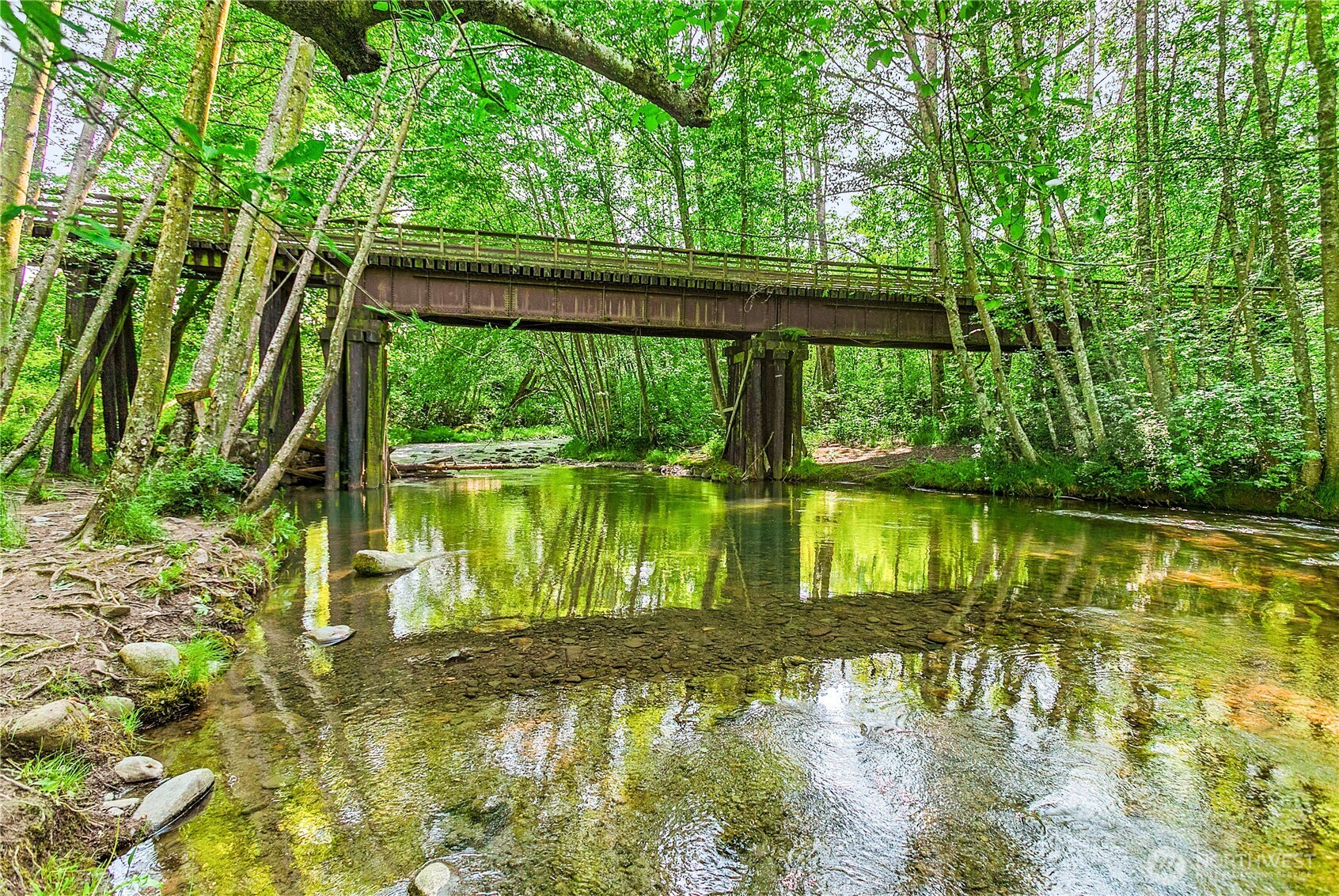 153 Strait View Drive Port Angeles, WA 98362 - Photo 8 of 16 a view of lake from a balcony