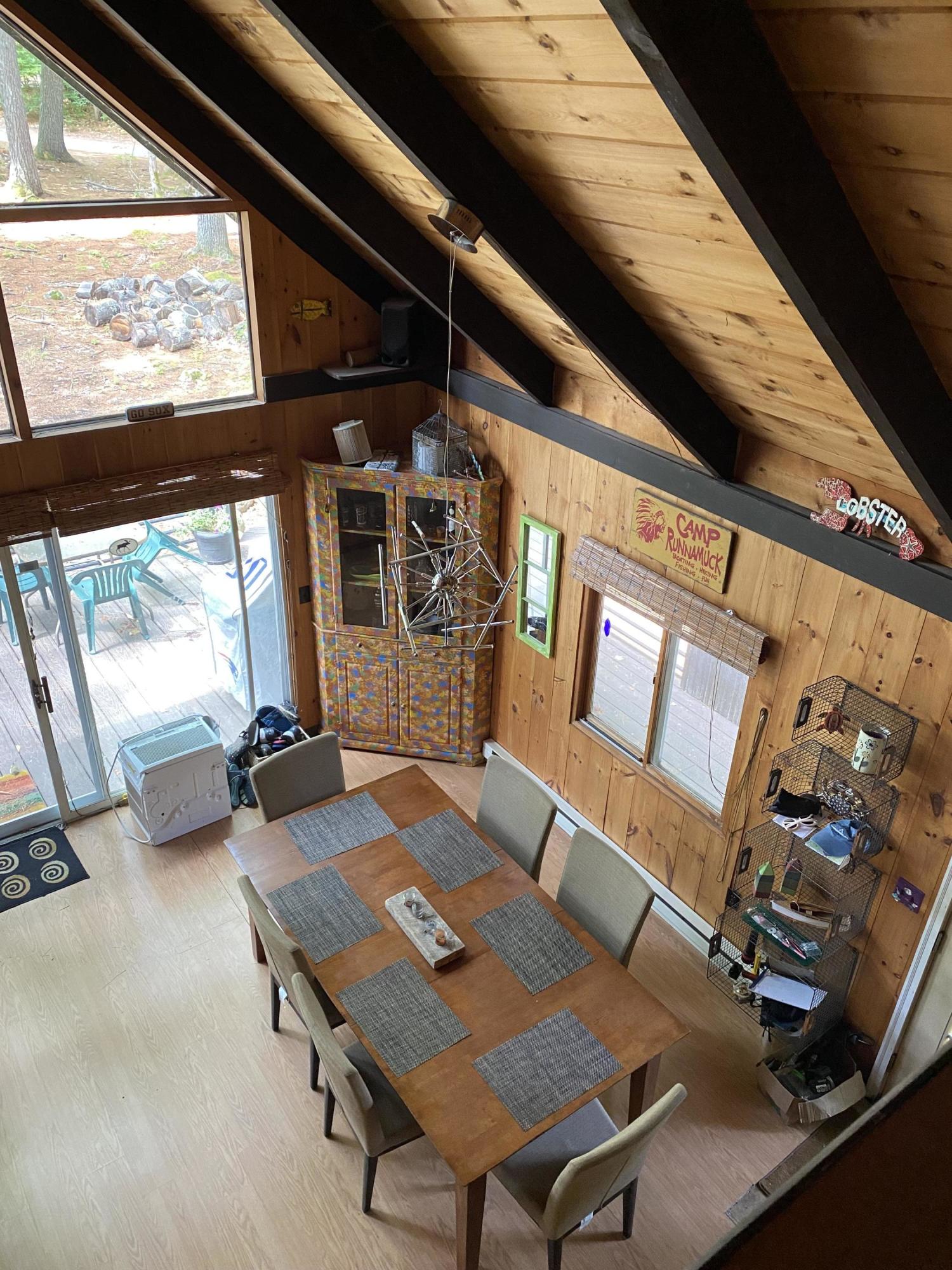 801 Beach View Drive Standish, ME 04084 - Photo 20 of 28 Dining Rm view from 2nd Floor