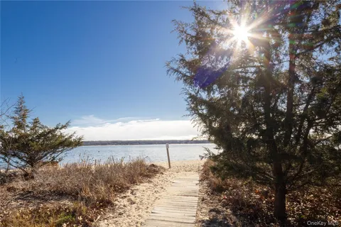 a view of an ocean beach