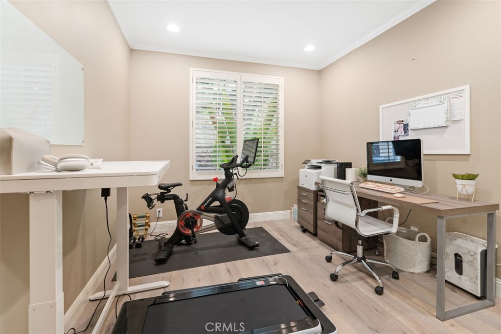 48 Creek View Road Coto de Caza, CA 92679 - Photo 14 of 39 a view of a workspace with furniture and a window