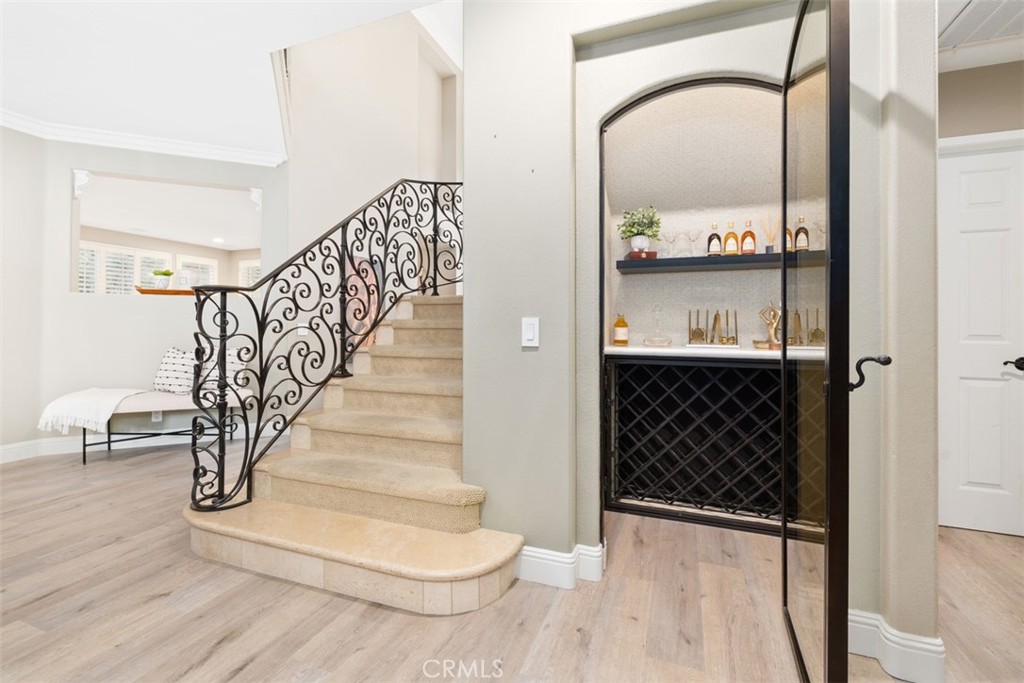 48 Creek View Road Coto de Caza, CA 92679 - Photo 17 of 39 a view of entryway with wooden floor