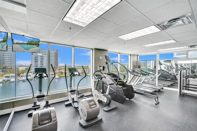 a view of a bench in a park