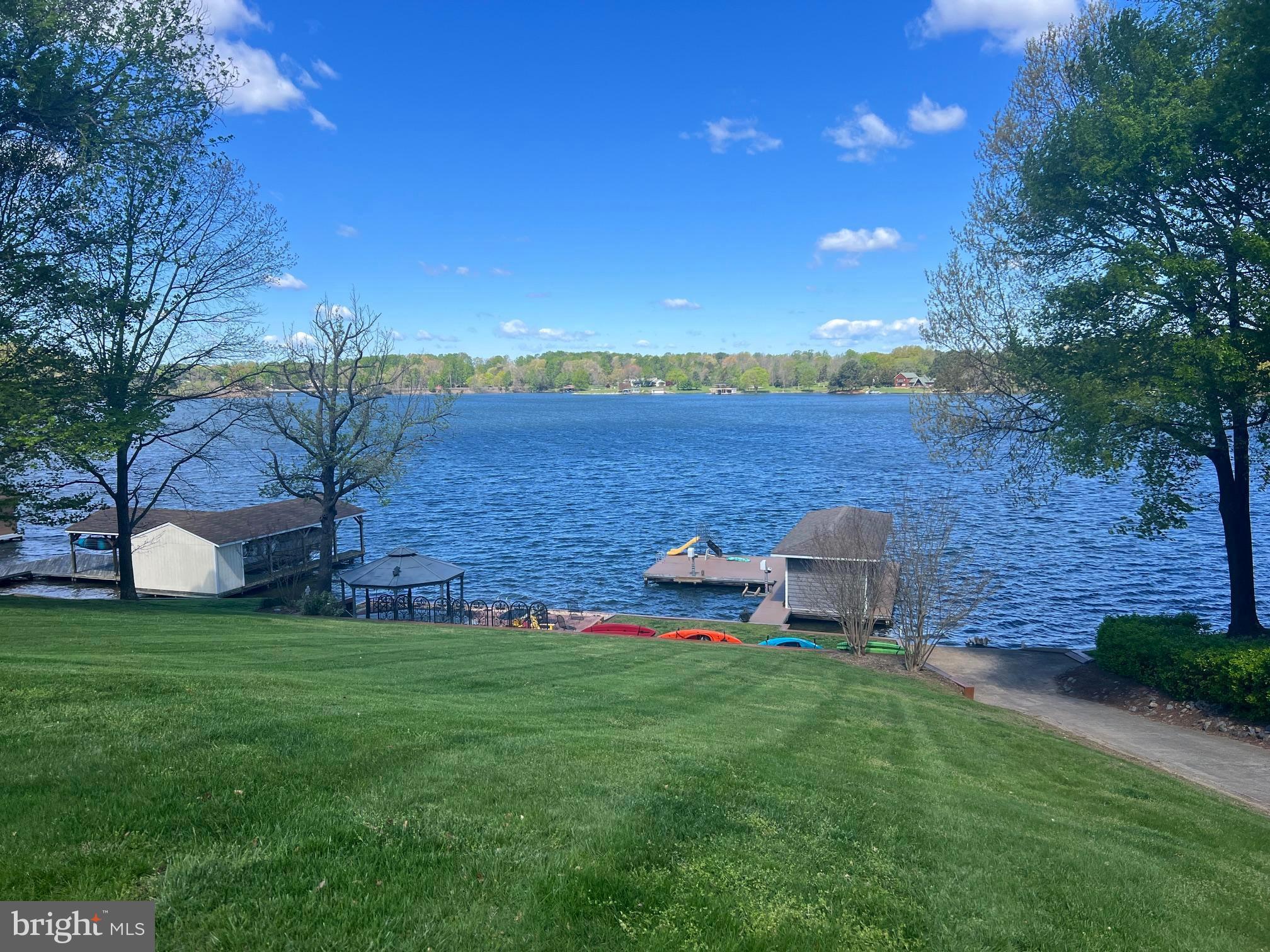 565 Busbees Point Road Bumpass, VA 23024 - Photo 130 of 135 View of lake from backyard