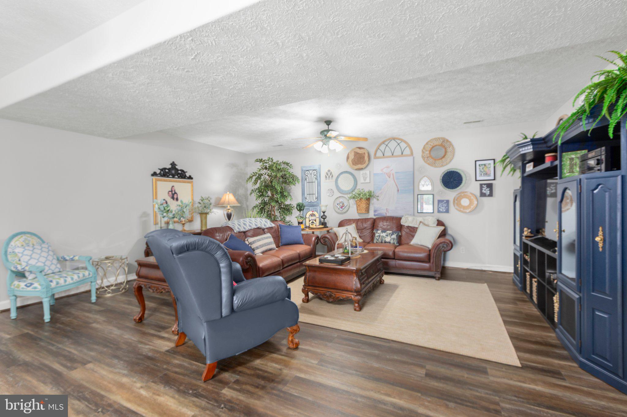 565 Busbees Point Road Bumpass, VA 23024 - Photo 45 of 135 Lower level Rec room with lake views
