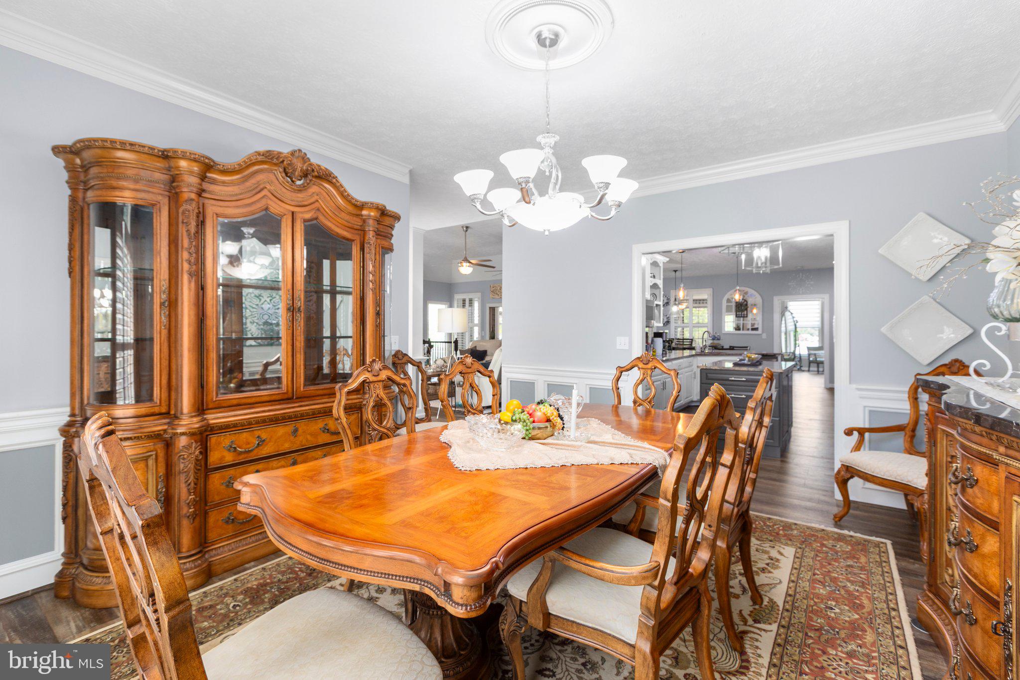 565 Busbees Point Road Bumpass, VA 23024 - Photo 10 of 135 Formal dining room adjoining the kitchen
