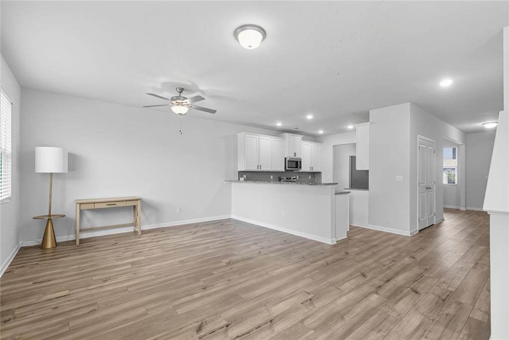 3570 Saratoga Circle Decatur, GA 30034 - Photo 12 of 26 a view of an empty room with kitchen and kitchen view
