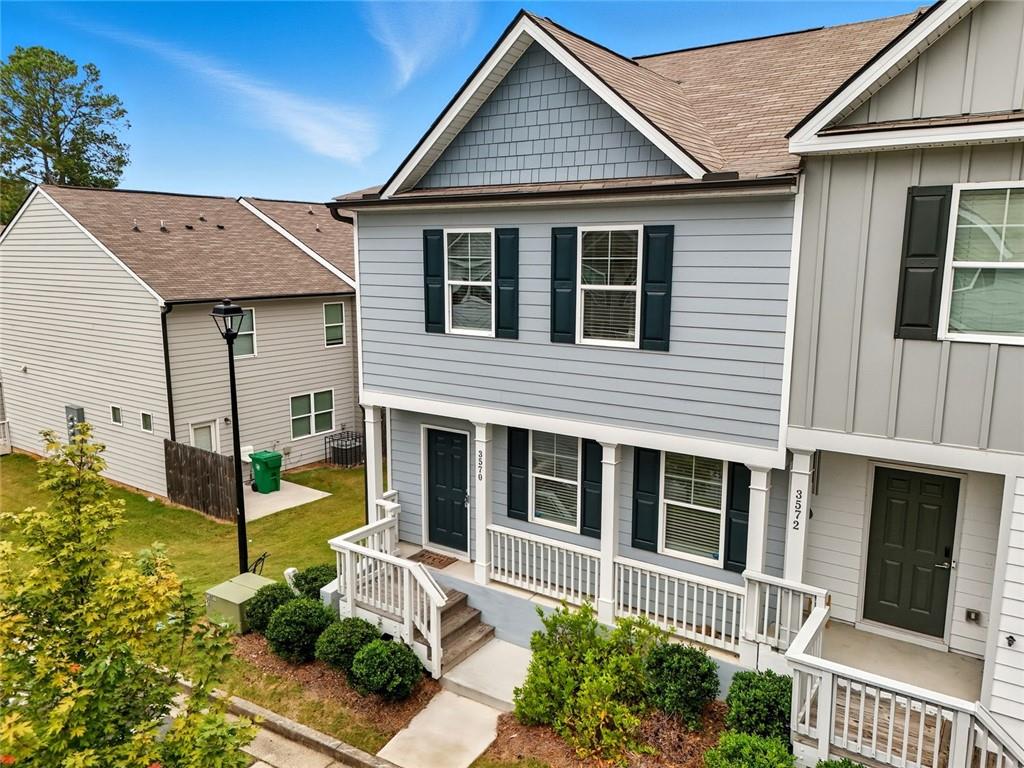 3570 Saratoga Circle Decatur, GA 30034 - Photo 2 of 26 a front view of a house with garden