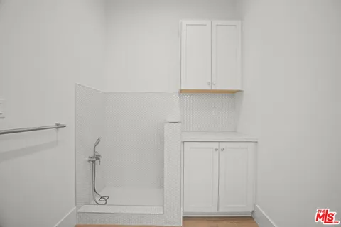 a view of room with hallway