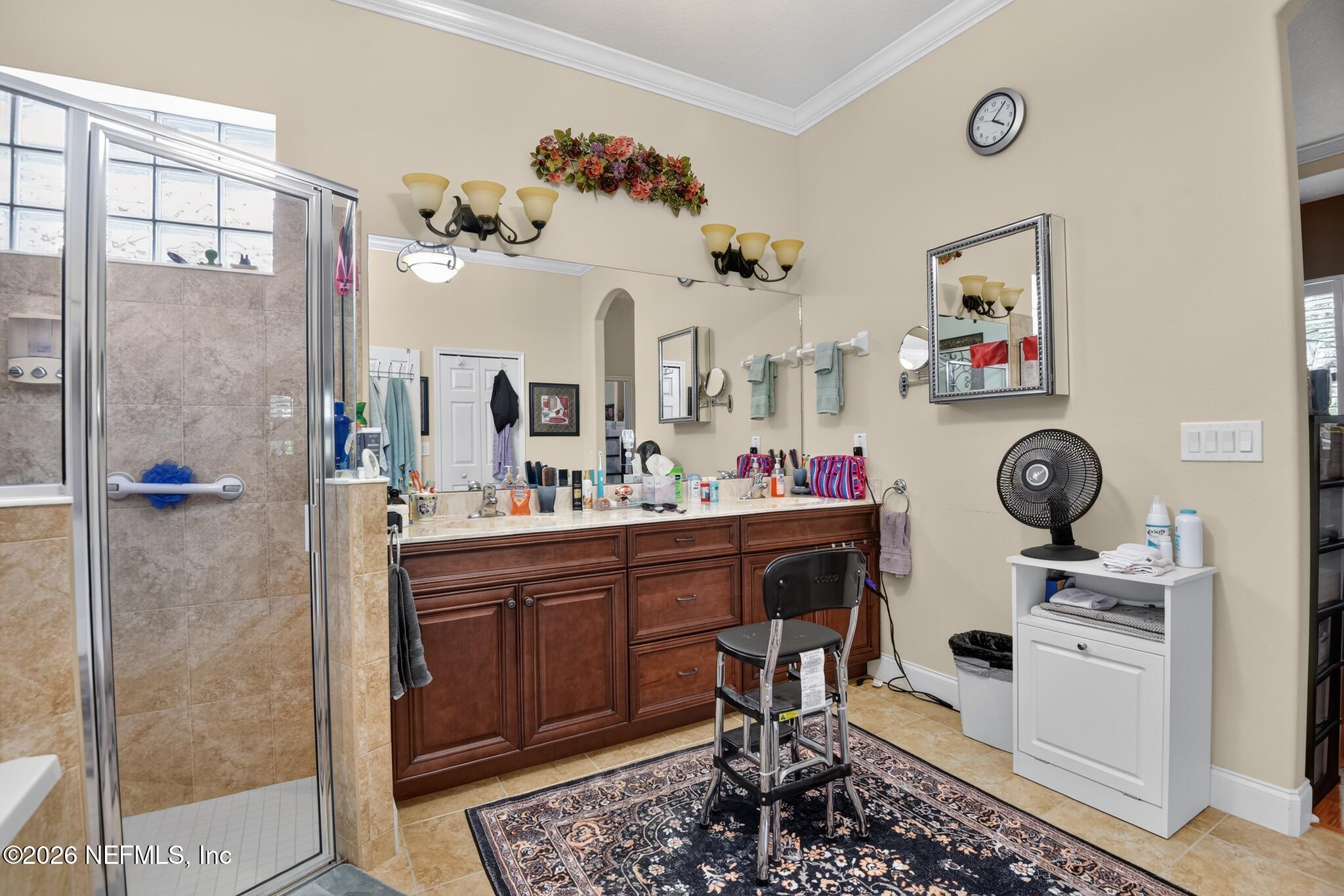 110 Vía Roma Ormond Beach, FL 32174 - Photo 25 of 43 a view of bathroom with dual sinks