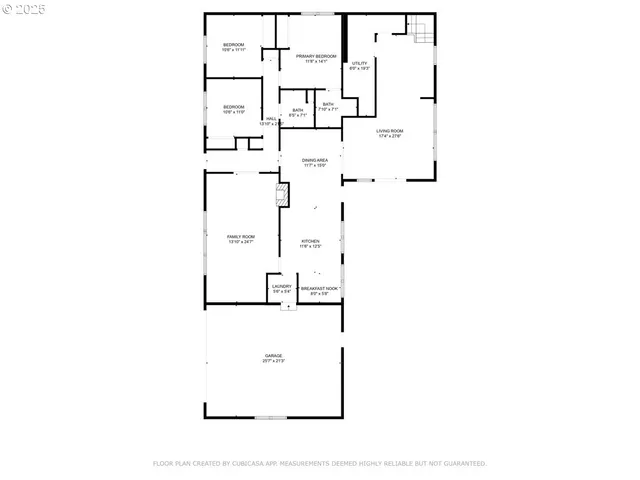 a picture of a floor plan