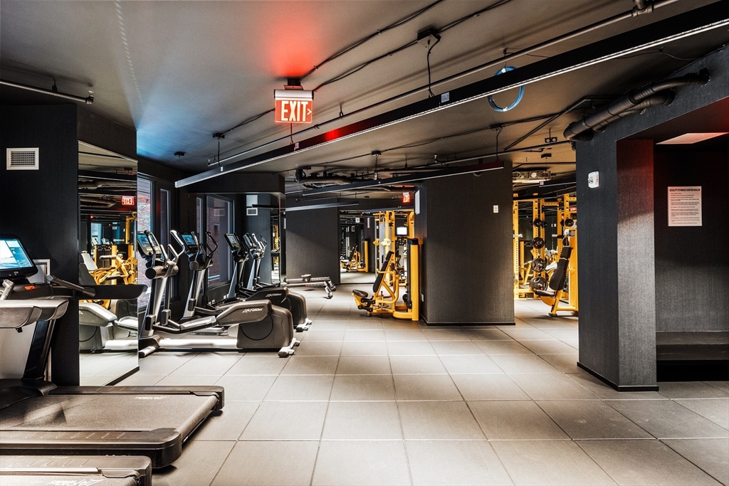 55 Lagrange Street, Unit 309 Boston, MA 02111 - Photo 18 of 20 a view of a room with gym equipment