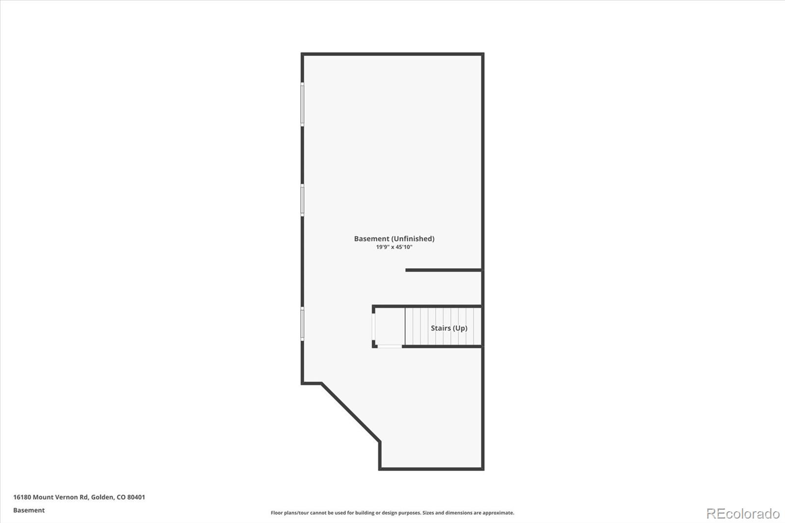 16170 Mt Vernon Road Golden, CO 80401 - Photo 44 of 44 a picture of a room with a floor plan