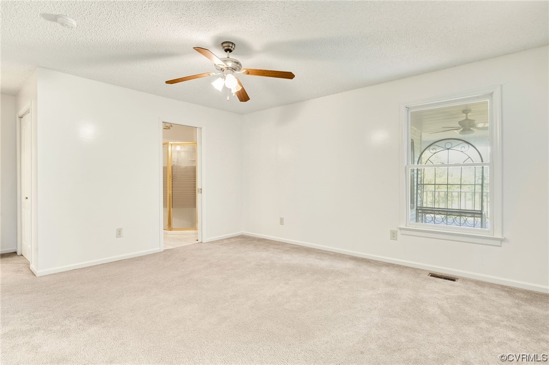 5158 Boydton Plank Road Brodnax, VA 23920 - Photo 15 of 43 an empty room with windows and fan