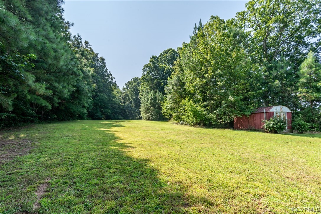 5158 Boydton Plank Road Brodnax, VA 23920 - Photo 33 of 43 a view of an outdoor space and a yard