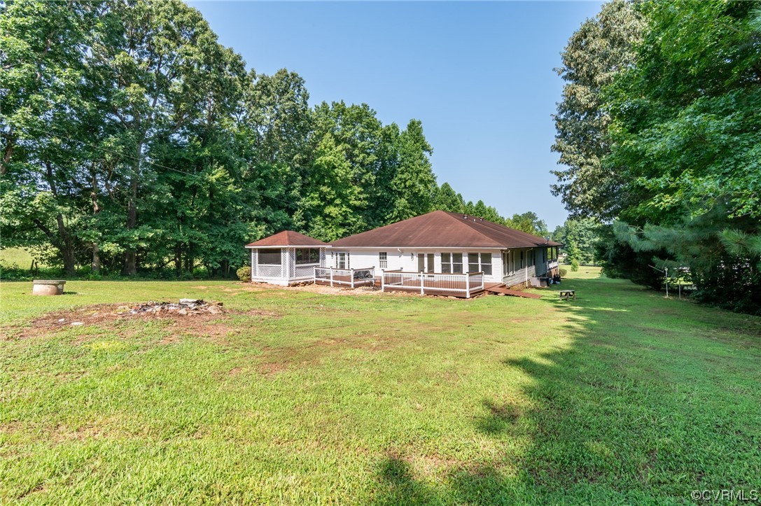 5158 Boydton Plank Road Brodnax, VA 23920 - Photo 34 of 43 a front view of a house with swimming pool
