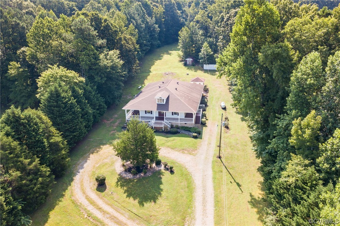 5158 Boydton Plank Road Brodnax, VA 23920 - Photo 37 of 43 an aerial view of a house