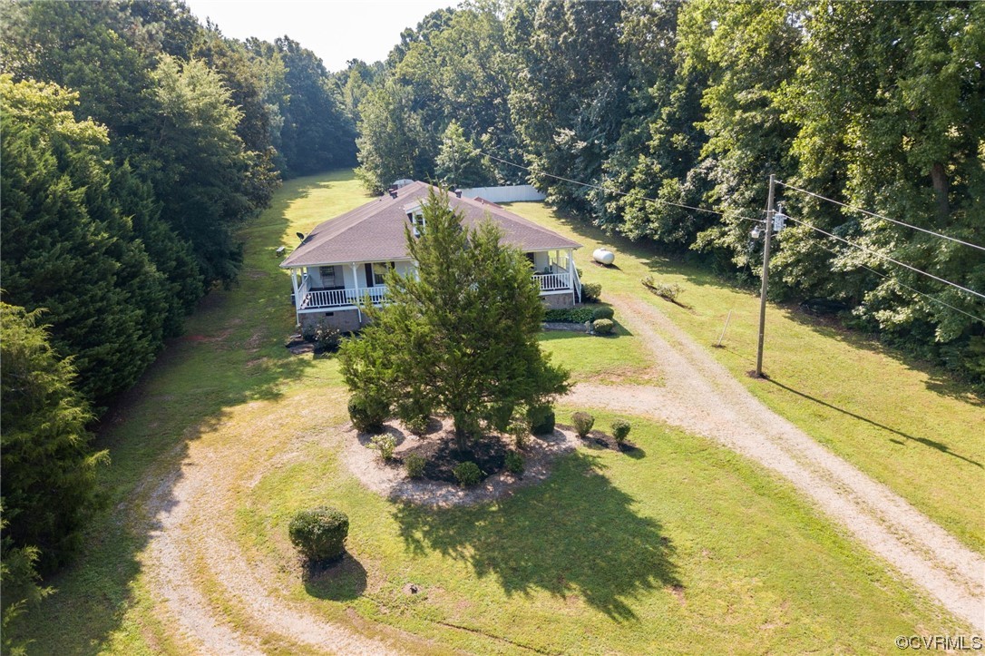5158 Boydton Plank Road Brodnax, VA 23920 - Photo 38 of 43 a view of a house with a yard