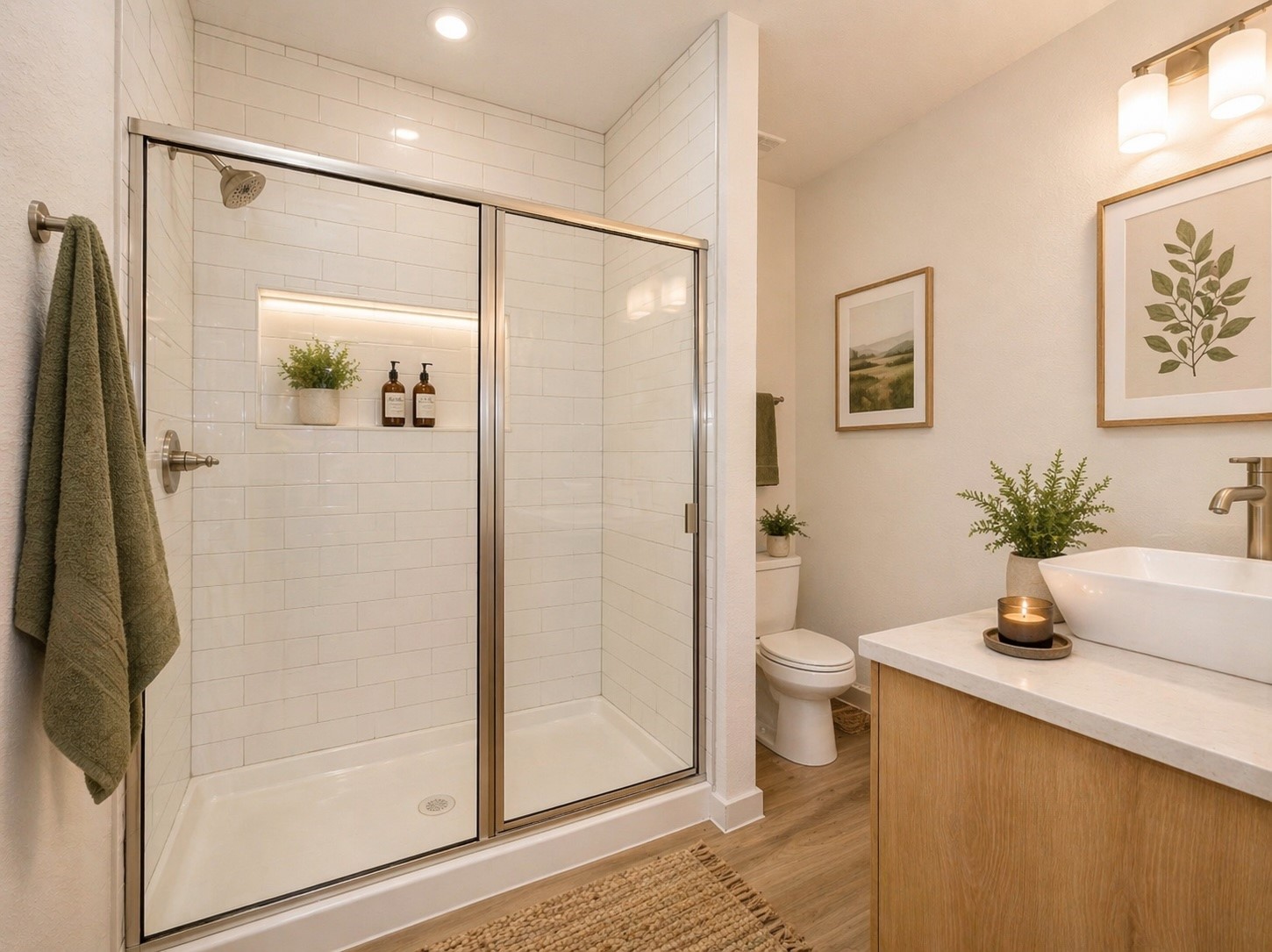 2511 Appian Way New Caney, TX 77357 - Photo 19 of 34 Primary Bathroom - This Picture Is Virtually Staged
