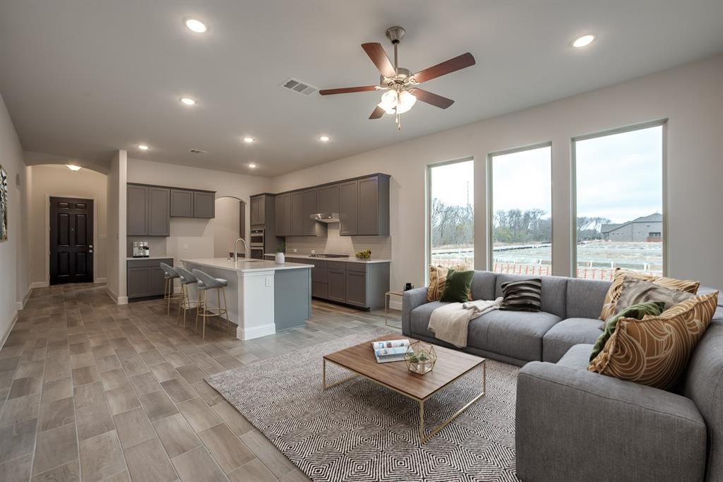 1472 Lady Bird Road Justin, TX 76247 - Photo 6 of 9 Beazer Homes Wildflower Ranch Meridian Floorplan. This is not a photo of the actual home, but is a photo of the Meridian floorplan.