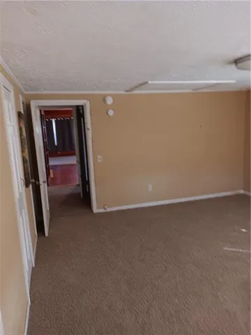 a view of empty room