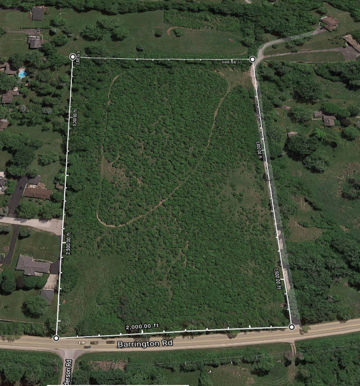26049 Illinois Rte 59 Wauconda, IL 60084 - Photo 2 of 9 an aerial view of a residential houses