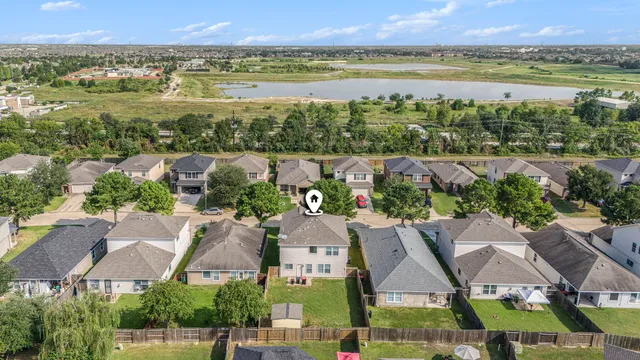 a view of city and ocean