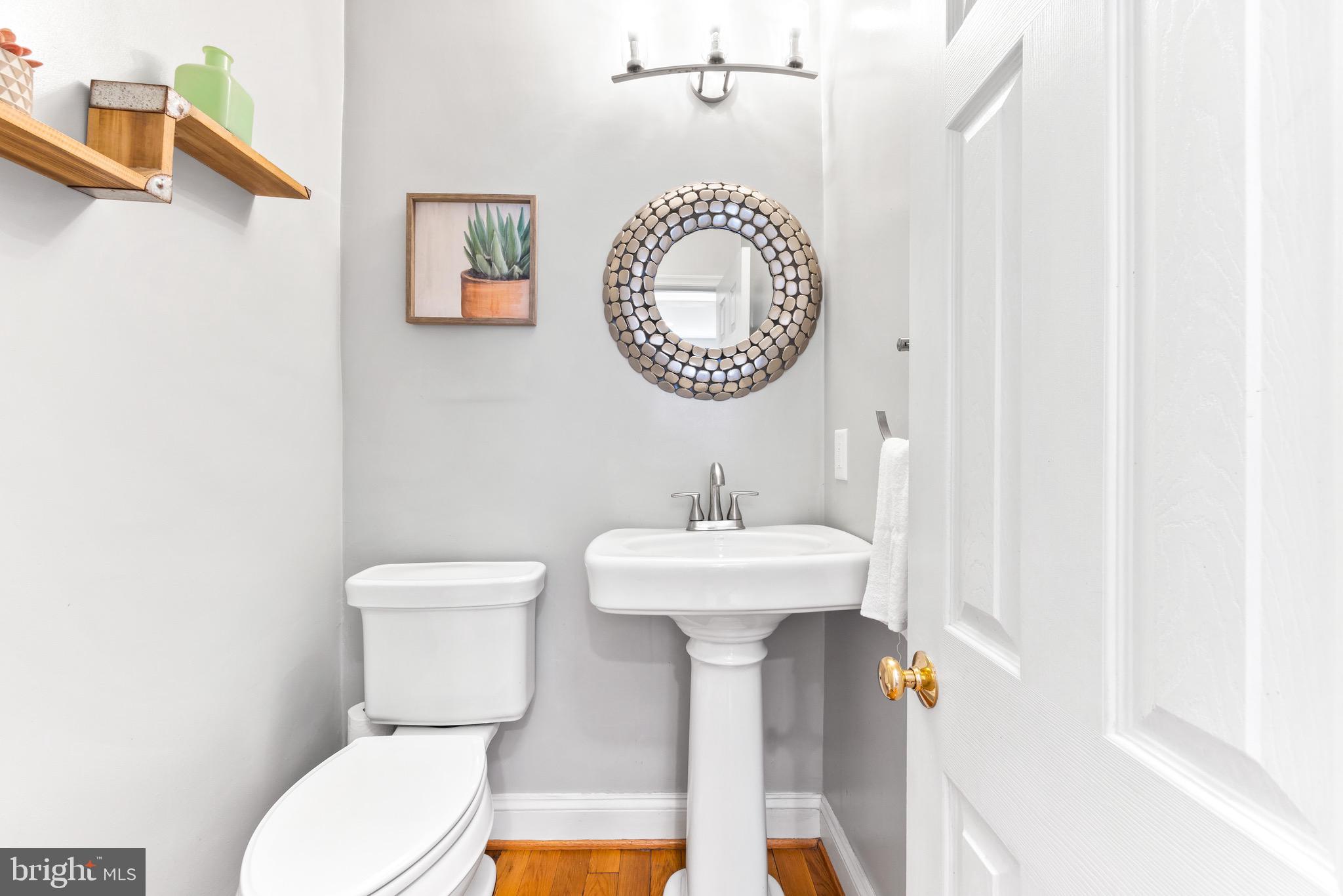 7107 Rich Hill Road Baltimore, MD 21212 - Photo 16 of 52 First floor updated powder room