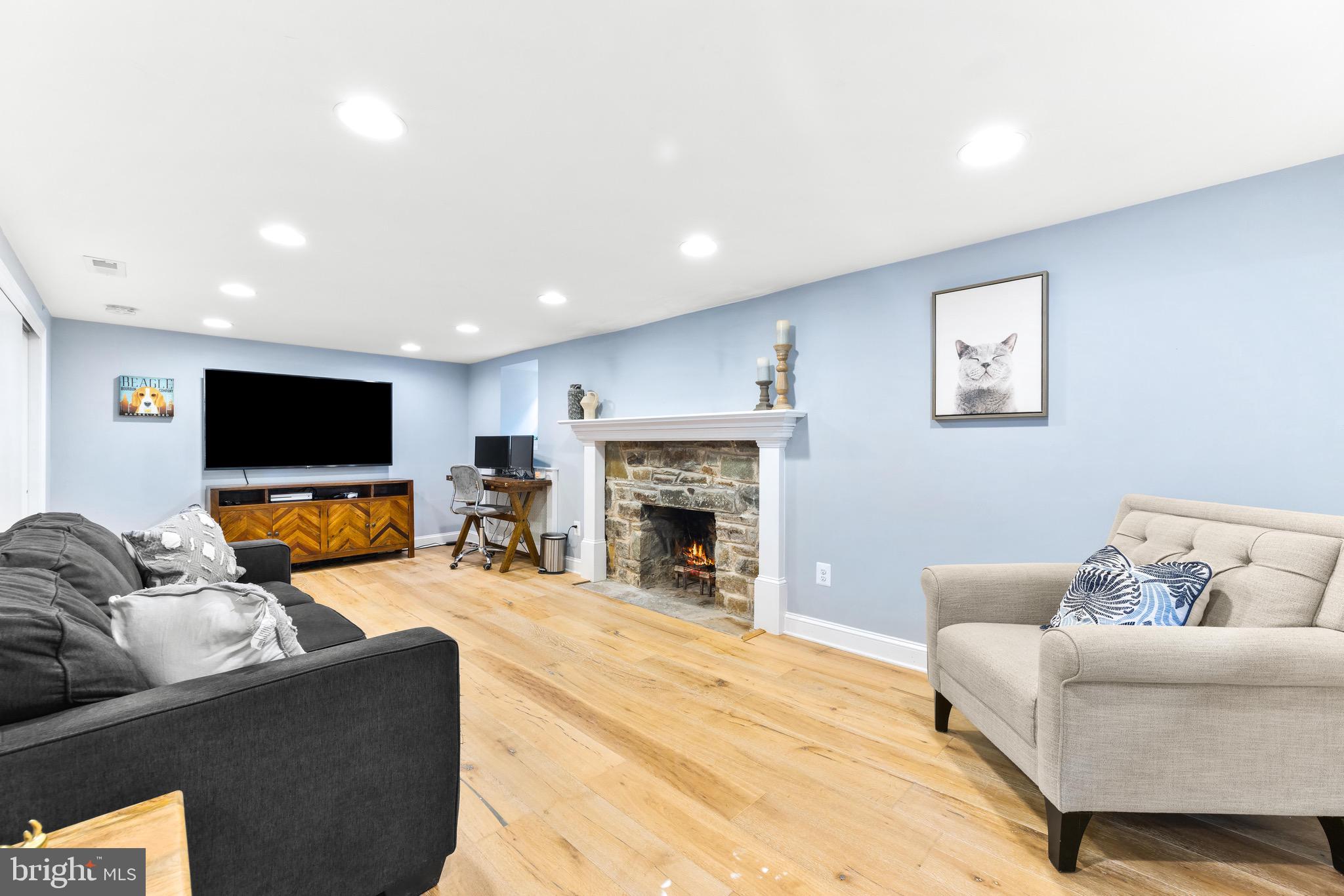 7107 Rich Hill Road Baltimore, MD 21212 - Photo 33 of 52 Lower level family room