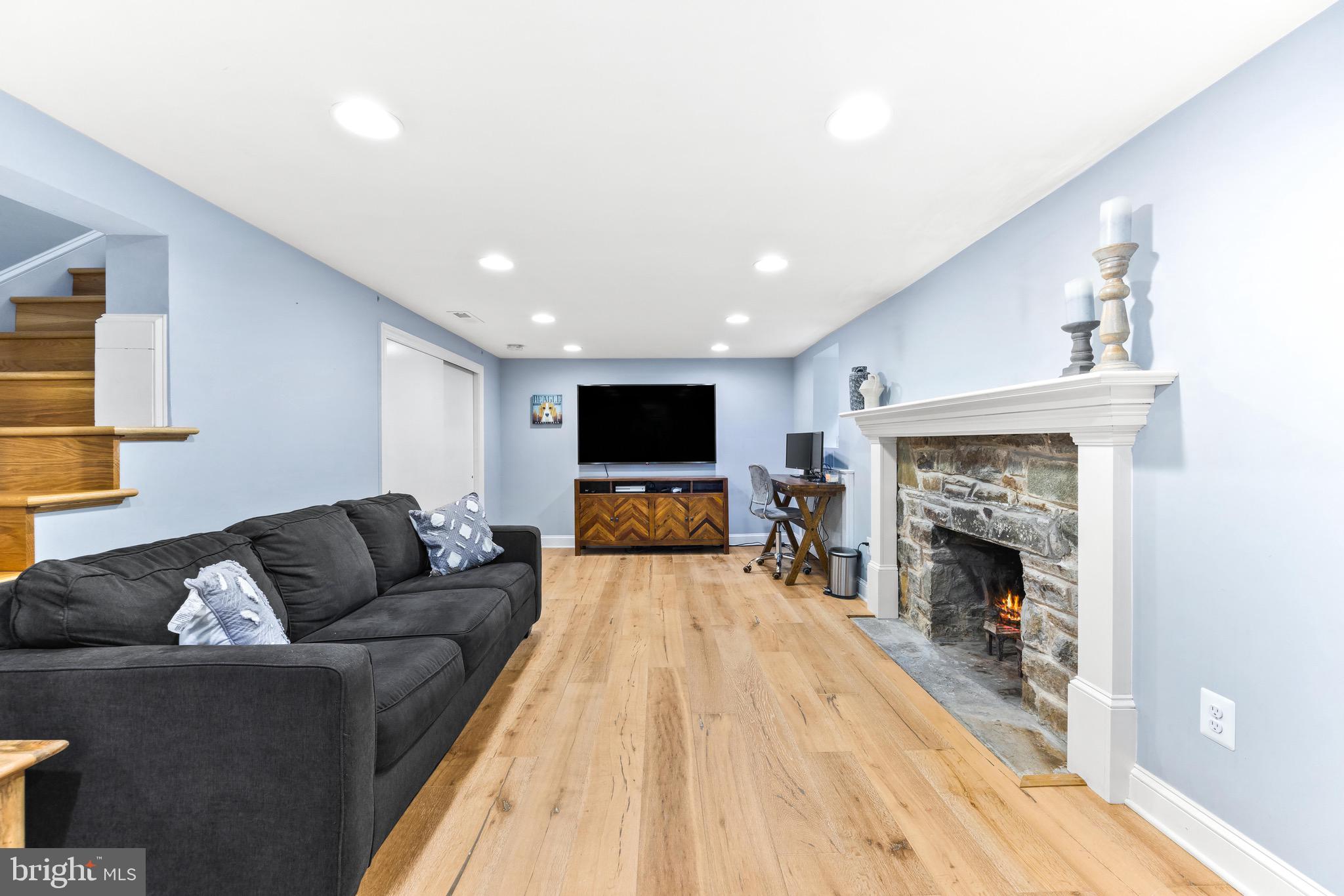 7107 Rich Hill Road Baltimore, MD 21212 - Photo 34 of 52 Updated family room with recessed lighting