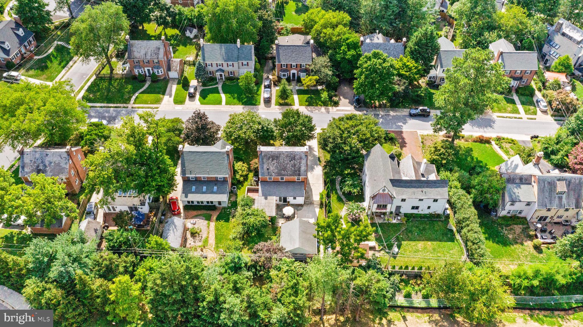 7107 Rich Hill Road Baltimore, MD 21212 - Photo 49 of 52 Ariel view of house and neighborhood