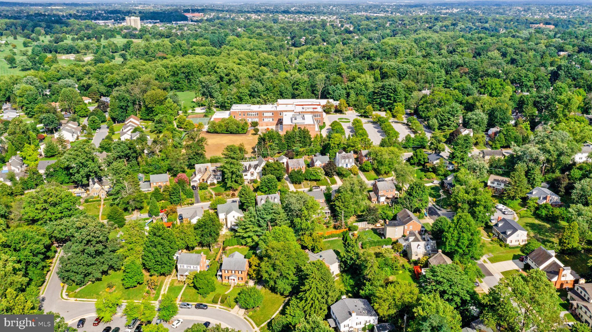 7107 Rich Hill Road Baltimore, MD 21212 - Photo 51 of 52 Ariel view of neighborhood