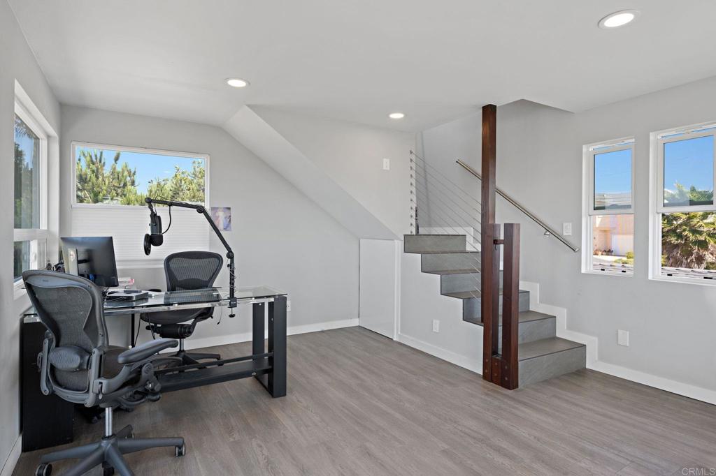 2440 Dunstan Street Oceanside, CA 92054 - Photo 22 of 29 optoional bedroom/ office/gym whatever you need, this room is surrounded by the extrodinary views