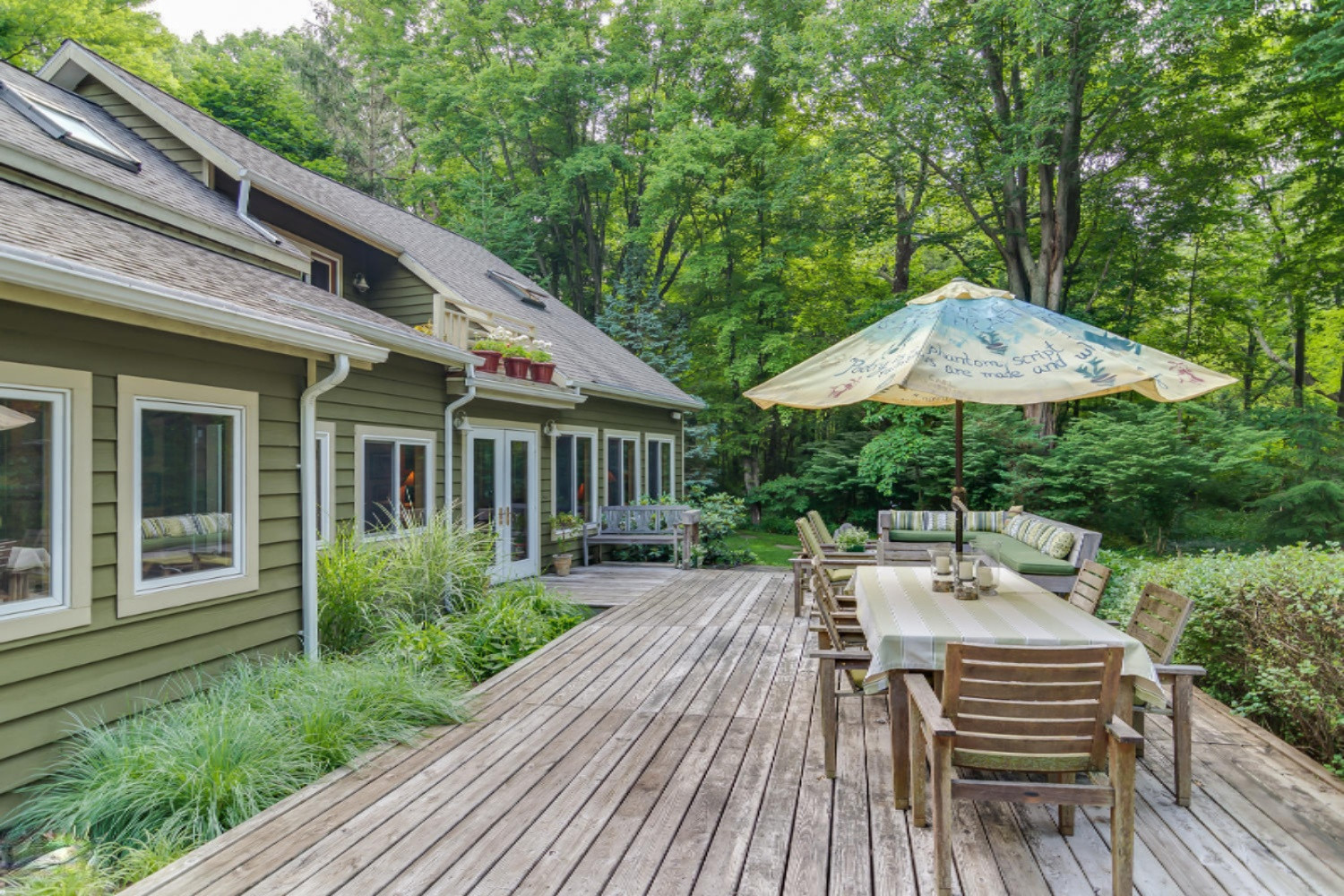 7292 Spring Avenue Harbert, MI 49115 - Photo 38 of 42 Backyard deck