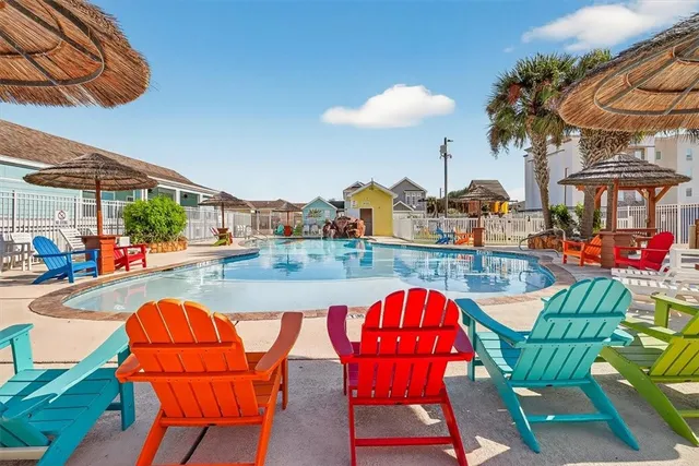 a city street lined with tall buildings