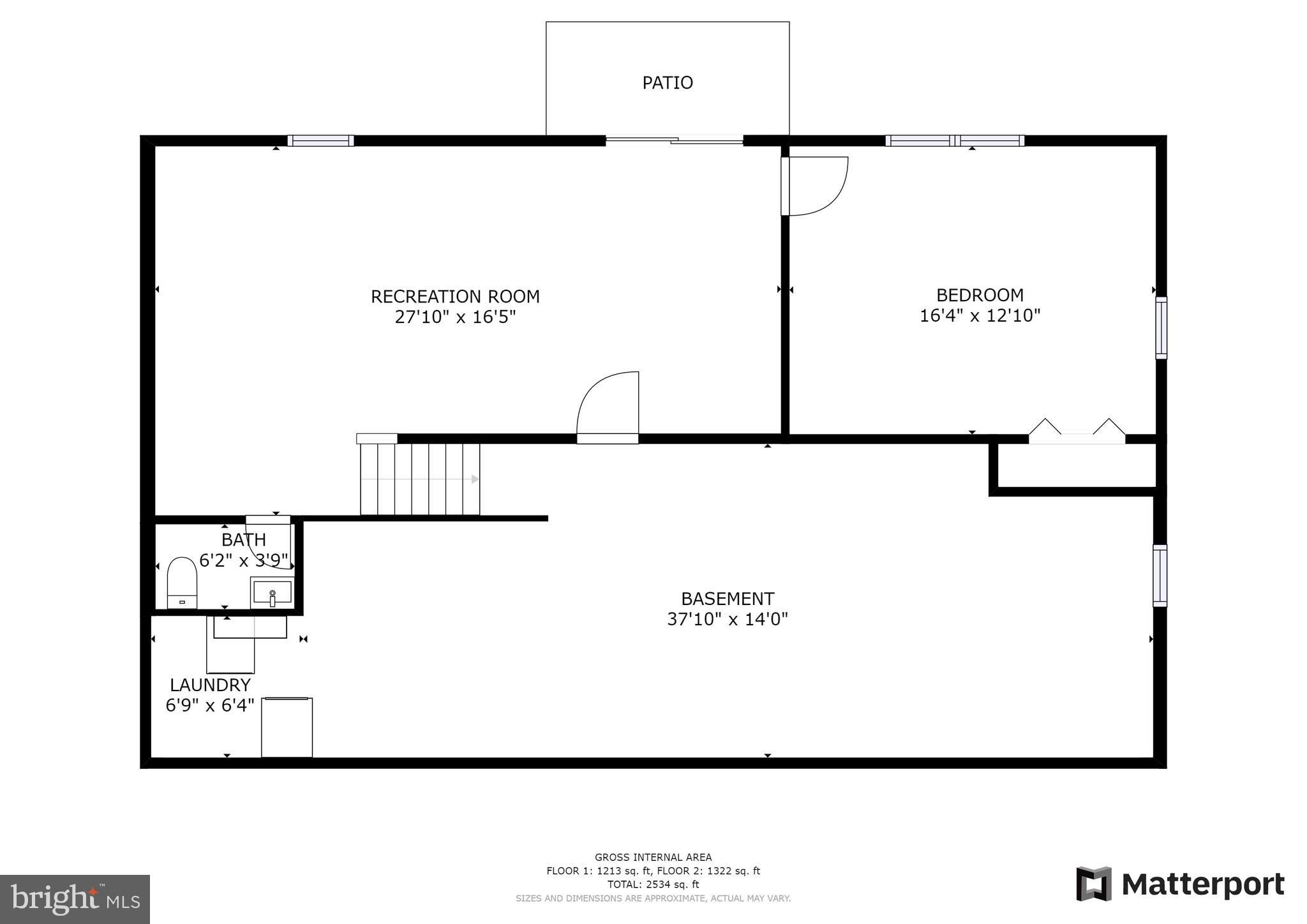 13028 Clarion Road Fort Washington, MD 20744 - Photo 31 of 31 Floor Plan - Lower Level
