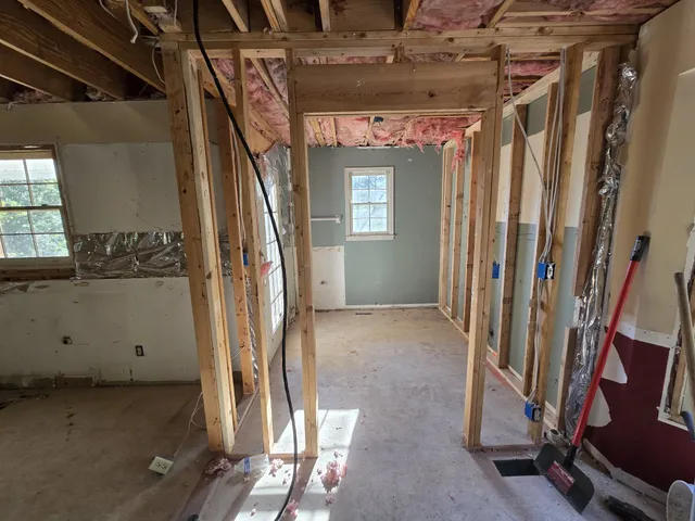 a view of an entryway