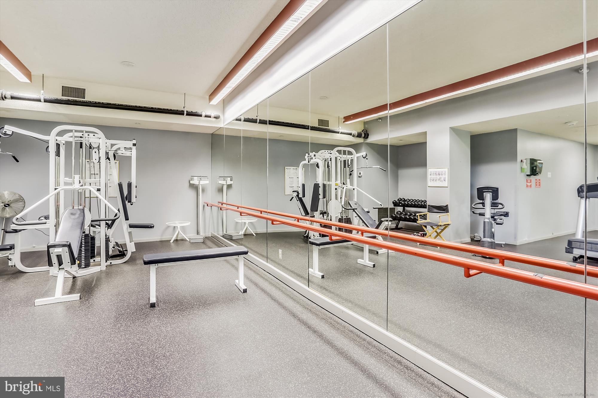 5800 Nicholson Lane, Unit 1908 Rockville, MD 20852 - Photo 24 of 35 a view of a room with gym equipment