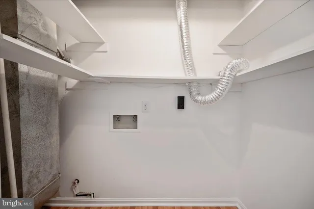 a view of hallway with stairs