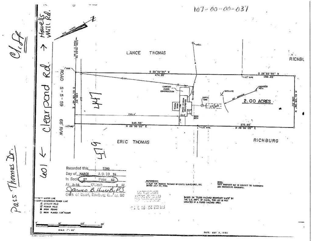 447 Clear Pond Road Bamberg, SC 29003 - Photo 1 of 1 Main View