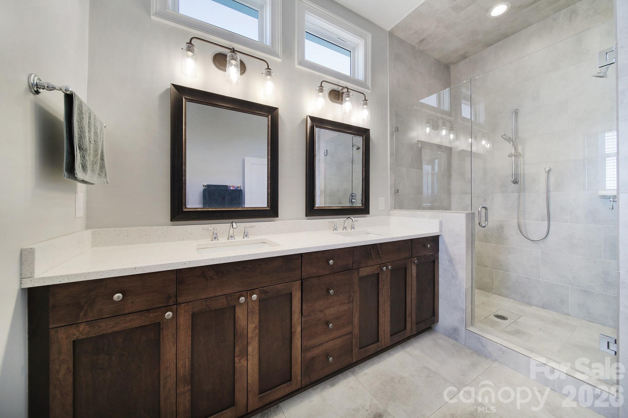 1633 Half Pint Loop Fort Mill, SC 29708 - Photo 20 of 48 a bathroom with a double vanity sink mirror and double