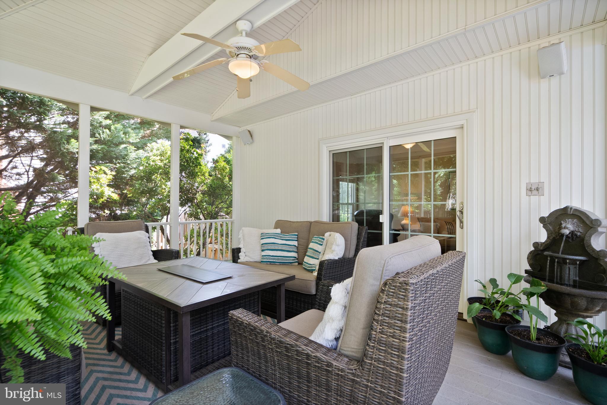 2614 Iron Forge Road Oak Hill, VA 20171 - Photo 17 of 48 Screened porch