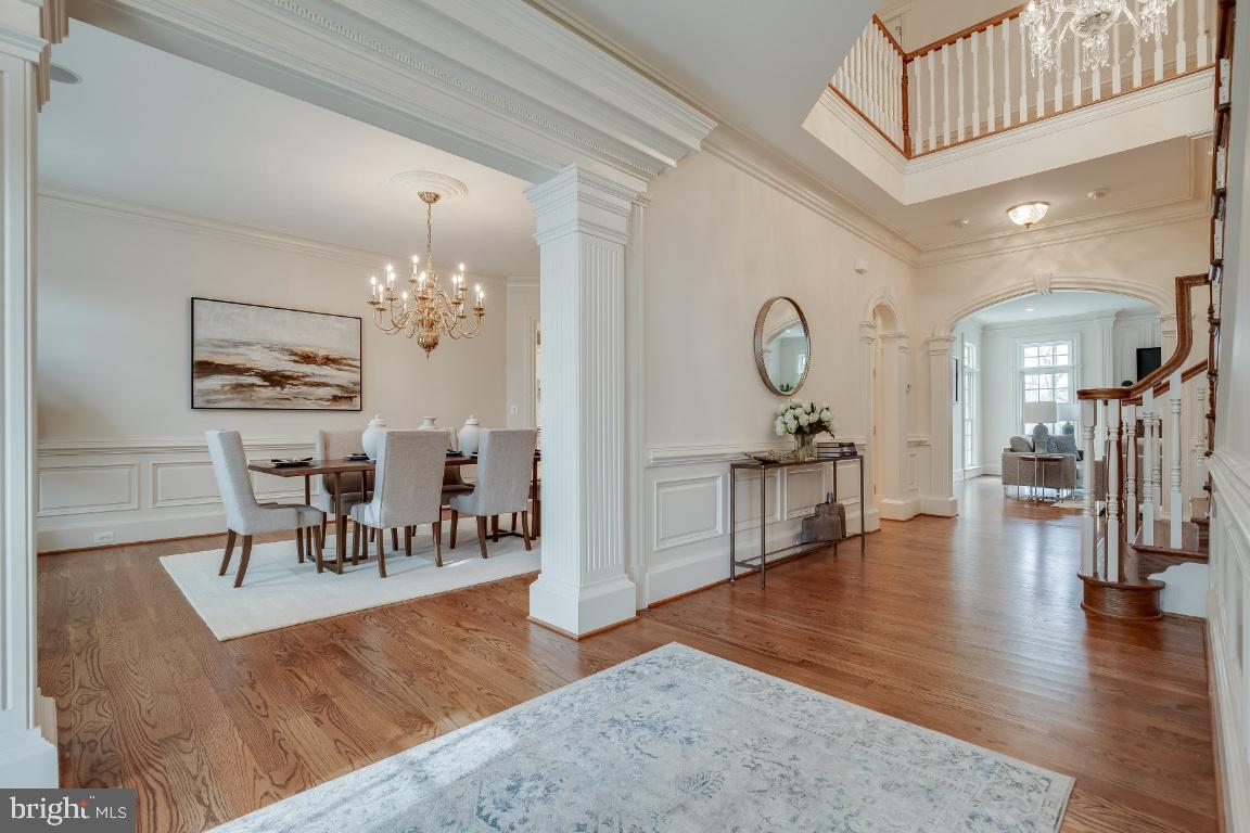2034 Rockingham Street McLean, VA 22101 - Photo 5 of 68 Generous Arrival Area with 10' Ceiling Height