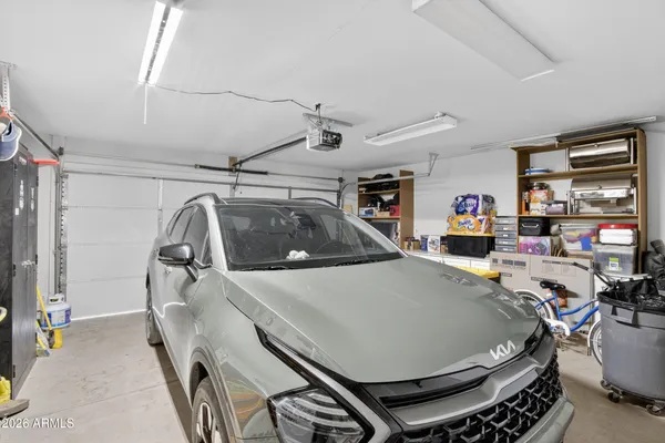 a room with gym equipment