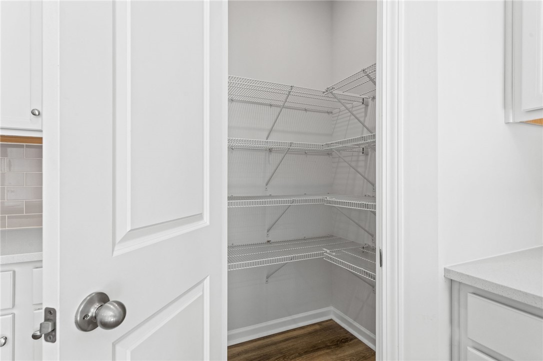 146 Cedar Shoals Easley, SC 29640 - Photo 12 of 34 This convenient pantry offers ample storage and easy access to essentials.