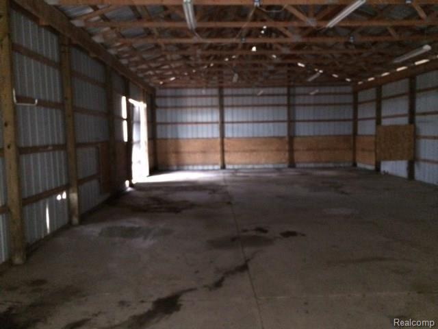 7716 Lake Pleasant Road North Branch, MI 48461 - Photo 36 of 44 pole barn inside.jpg