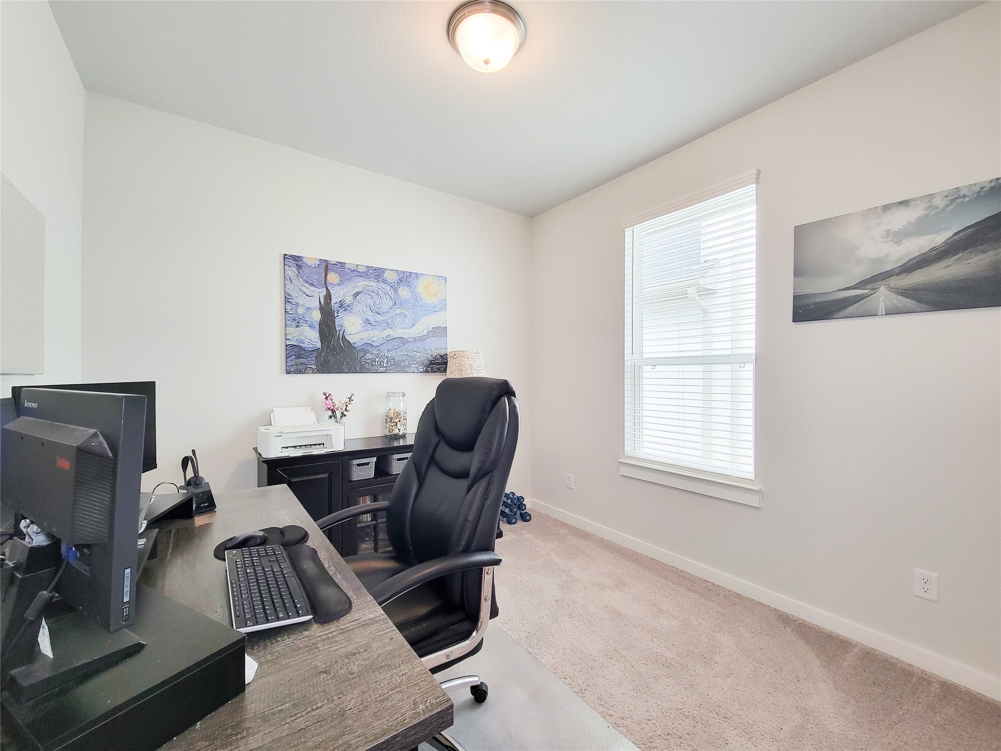 2818 Bluebonnet Ridge Drive Conroe, TX 77304 - Photo 28 of 42 a work room with furniture and a window