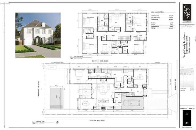 $2,295,000 | 224 Glendale Drive, Metairie, LA 70001