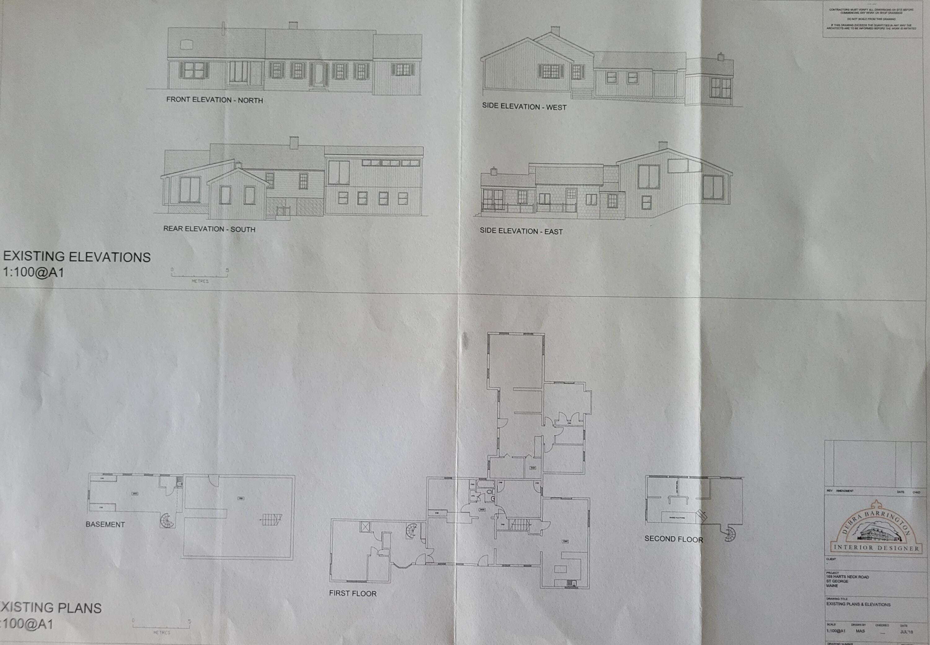 169 Hartsneck Road Tenants Harbor, ME 04860 - Photo 45 of 45 floor plan